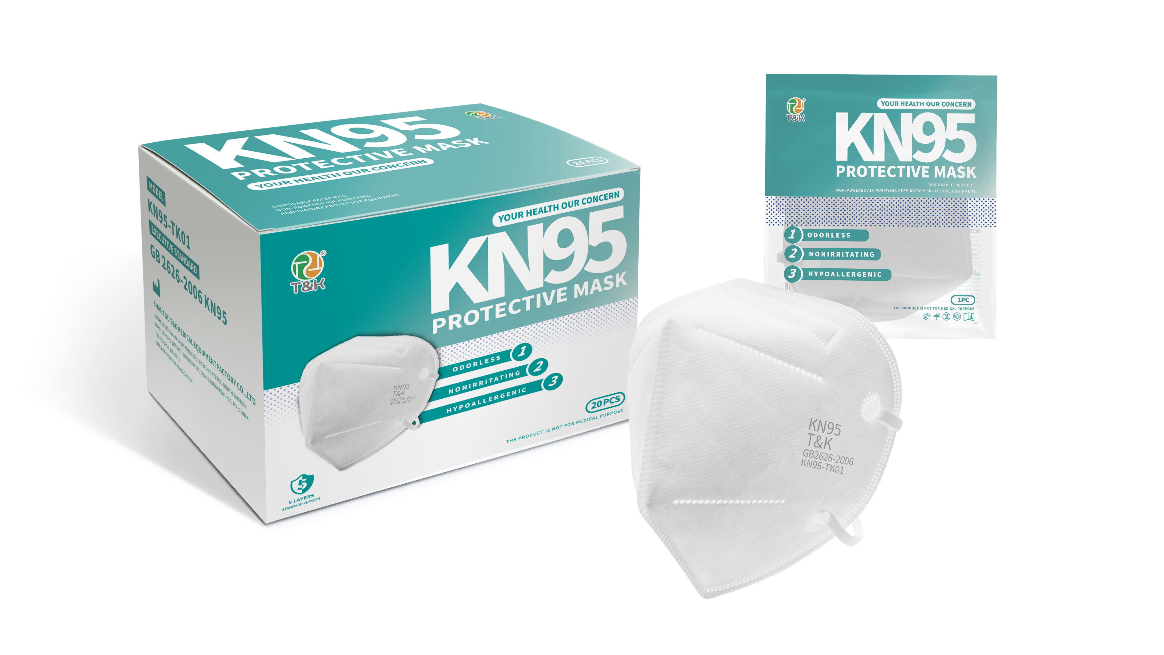 KN95 Protective Mask(KN95-TK01) 